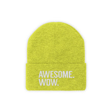 Load image into Gallery viewer, Awesome Wow Knit Beanie