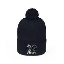 Load image into Gallery viewer, Sugar, Butter, Flour Pom Pom Beanie