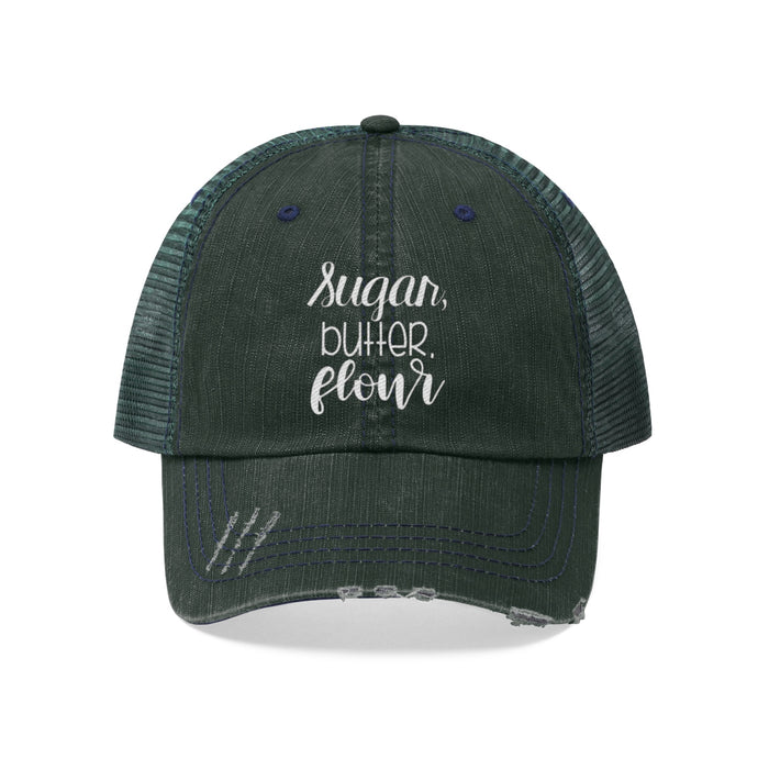 Sughar, Butter, Flour Unisex Trucker Hat