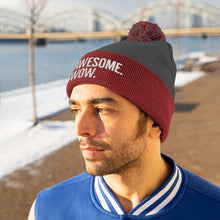 Load image into Gallery viewer, Awesome Wow Pom Pom Beanie