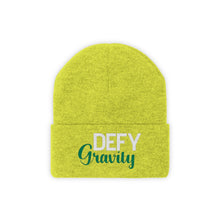 Load image into Gallery viewer, Defy Gravity Knit Beanie