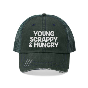 Young Scrappy Hungry Unisex Trucker Hat