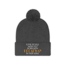 Load image into Gallery viewer, Broadway Veins Pom Pom Beanie