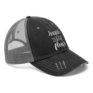 Sughar, Butter, Flour Unisex Trucker Hat