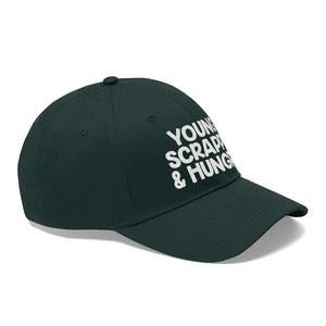 Young Scrappy & Hungry Unisex Twill Hat