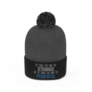 Strange/Powerful Pom Pom Beanie