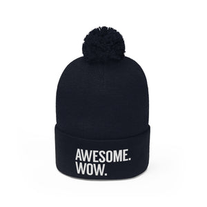 Awesome Wow Pom Pom Beanie