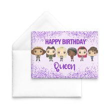 Load image into Gallery viewer, Six Queens Birthday Cards
