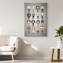 Load image into Gallery viewer, Inauguration Pop Chart (20X30 Canvas)