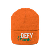 Load image into Gallery viewer, Defy Gravity Knit Beanie