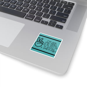 One Hand in my Pocket Sticker