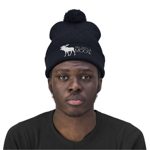 Dat's A Moose Pom Pom Beanie
