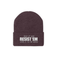Load image into Gallery viewer, Resist &#39;Em Knit Beanie