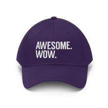 Load image into Gallery viewer, Awesome Wow Unisex Twill Hat