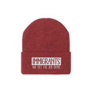 We Get the Job Done Knit Beanie