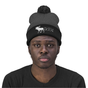 Dat's A Moose Pom Pom Beanie