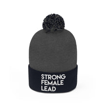 Load image into Gallery viewer, Strong Female Lead Pom Pom Beanie