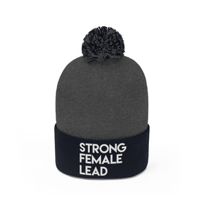 Strong Female Lead Pom Pom Beanie