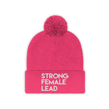 Load image into Gallery viewer, Strong Female Lead Pom Pom Beanie