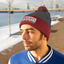 Load image into Gallery viewer, We Get the Job Done Pom Pom Beanie