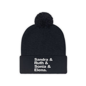 Supreme Court Pom Pom Beanie