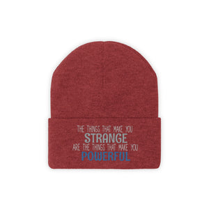 Strange/Powerful Knit Beanie