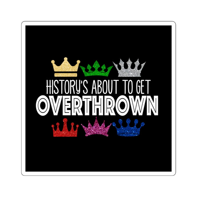 Overthrown Sticker