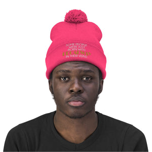 Broadway Veins Pom Pom Beanie