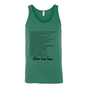 One Last Time Tank