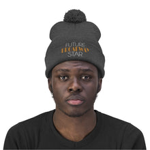 Load image into Gallery viewer, Future Broadway Star Pom Pom Beanie