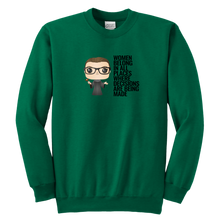 Load image into Gallery viewer, RBG Youth Crewneck Sweatshirt