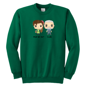 Persephone & Hades Youth Crewneck Sweatshirt