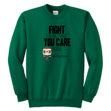 Load image into Gallery viewer, RBG Fight Youth Crewneck Sweatshirt