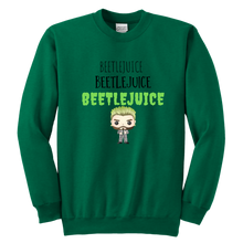 Load image into Gallery viewer, Beetlejuice Youth Crewneck Sweatshirt