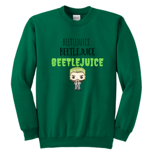 Beetlejuice Youth Crewneck Sweatshirt