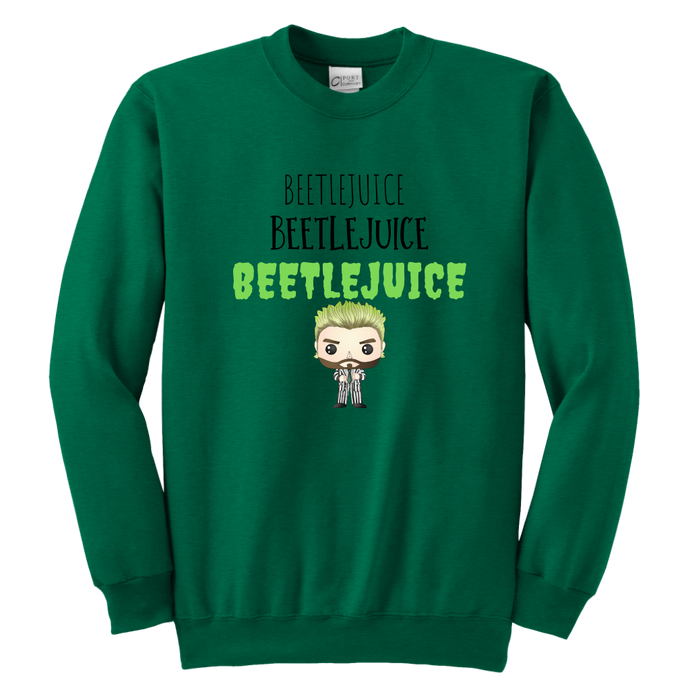 Beetlejuice Youth Crewneck Sweatshirt