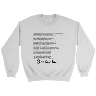 One Last Time Crewneck Sweatshirt