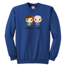 Load image into Gallery viewer, Persephone &amp; Hades Youth Crewneck Sweatshirt
