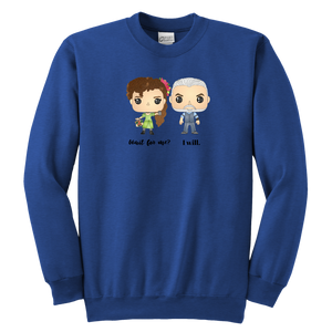 Persephone & Hades Youth Crewneck Sweatshirt
