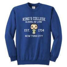 Load image into Gallery viewer, King&#39;s College Youth Crewneck Sweatshirt