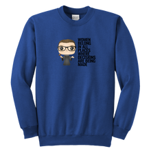 Load image into Gallery viewer, RBG Youth Crewneck Sweatshirt