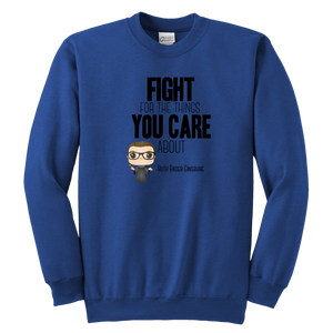 RBG Fight Youth Crewneck Sweatshirt