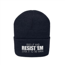 Load image into Gallery viewer, Resist &#39;Em Knit Beanie