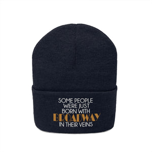 Broadway Veins Knit Beanie