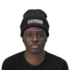 We Get the Job Done Knit Beanie