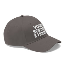 Load image into Gallery viewer, Young Scrappy &amp; Hungry Unisex Twill Hat