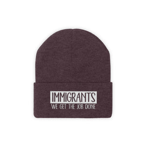 We Get the Job Done Knit Beanie