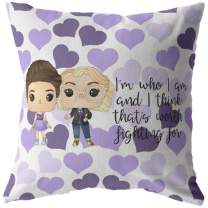 The Prom Throw Pillow