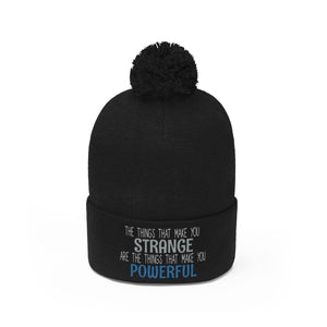 Strange/Powerful Pom Pom Beanie