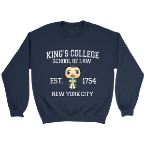 King's College Crewneck Sweatshirt